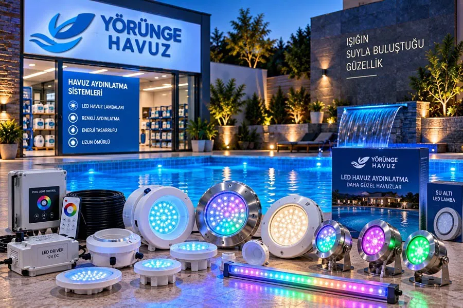 Havuz aydınlatma ve LED havuz lambaları